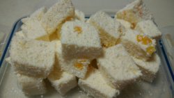 木瓜椰奶冻&黄桃雪花糕