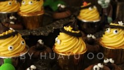 南瓜乳酪杯子蛋糕（附不消泡分蛋海绵）