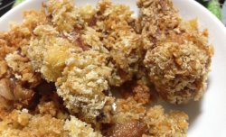 面包糠 强煎 了鸡翅