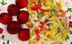 彩椒双菇沙拉 （蟹味菇 白玉菇）