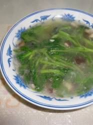 香菇油菜汤