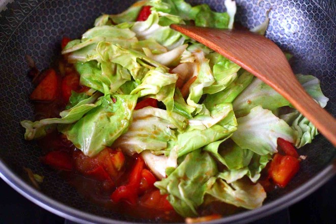 [10图]包菜番茄花蛤汤的家常做法,窍门,配方,步骤图解 