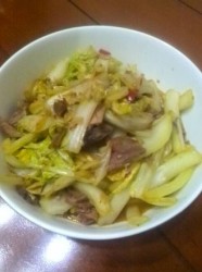 大白菜烧牛肉