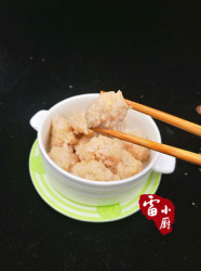 猪肉白萝卜丸子