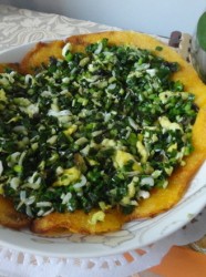 韭菜糊饼