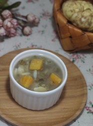 红薯百合绿豆粥