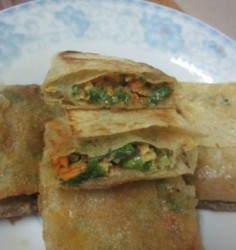 素三鲜煎饼合子