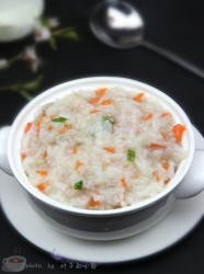 胡萝卜肉末粥