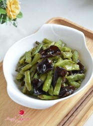 素炒豆角黑木耳