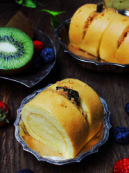 肉松三明治蛋糕卷