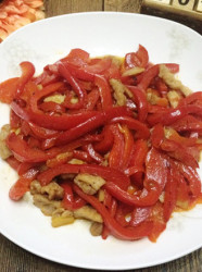 红椒肉丝