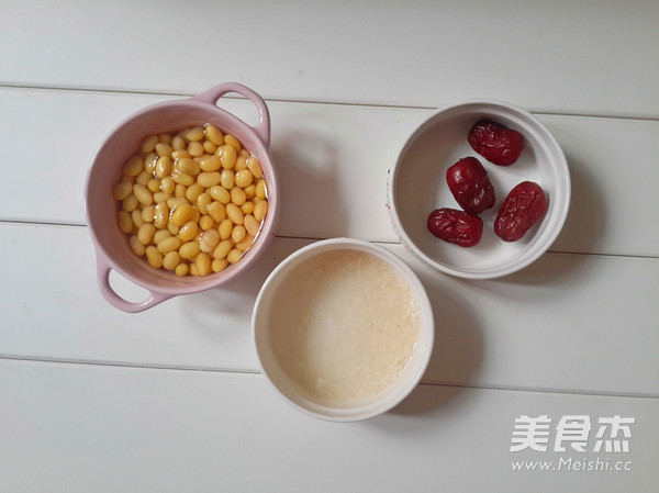 [7图]养颜健胃米香红枣豆浆的家常做法,配方,步骤图解 