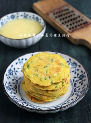 鲜玉米煎饼