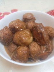 油面筋塞肉（红烧）