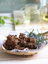 芝麻牙签牛肉