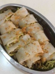 糖蒜黄瓜凉皮卷