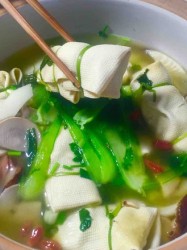 春笋咸肉千张包