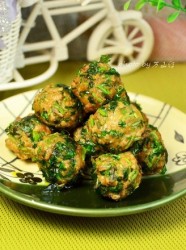 【团团圆圆】香菜丸子