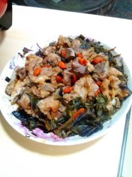 香芋紫苏蒸排骨