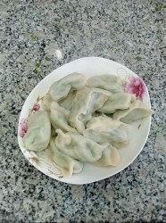 角瓜韭菜素馅水饺