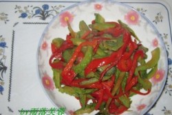 红椒苦瓜