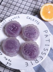 水晶紫薯月饼