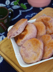 淮山紫薯饼